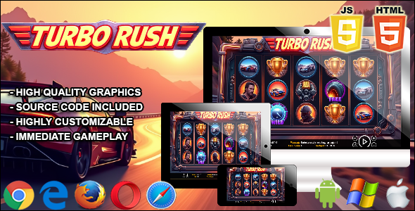 Turbo Rush - HTML5 Slot Machine Turbo Rush - HTML5 Slot Machine