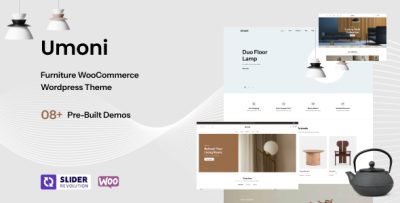 Umoni - Furniture Store WordPress Theme