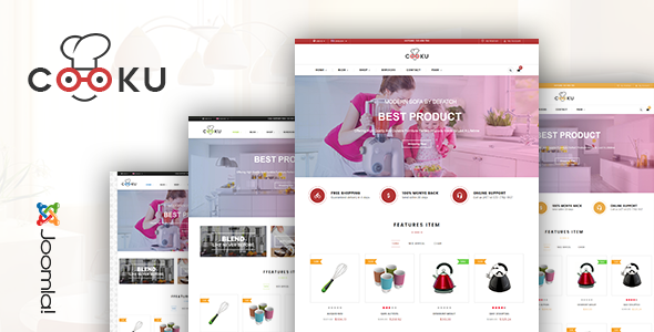Vina Cooku - Clean, Simple VirtueMart Joomla Template Vina Cooku - Clean, Simple VirtueMart Joomla Template