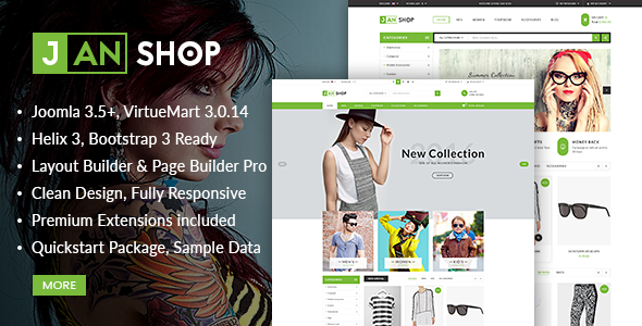 Vina JanShop - Responsive VirtueMart Template Vina JanShop - Responsive VirtueMart Template