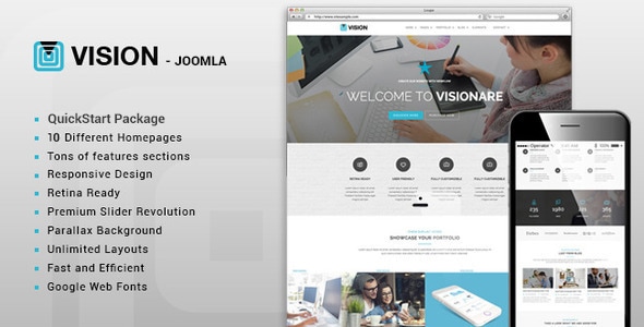 Vision - Multipurpose Joomla Template Vision - Multipurpose Joomla Template