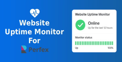 Website Uptime Monitor for Perfex CRM – Real-Time Website Tracking & Status Pages