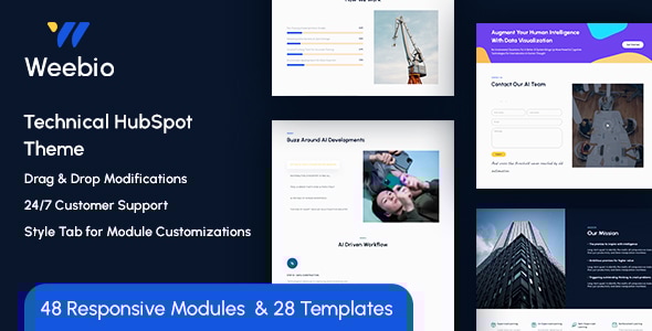 Weebio Technical HubSpot Theme Weebio Technical HubSpot Theme