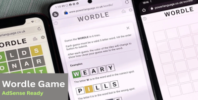 Wordle Game A Word Puzzle Game