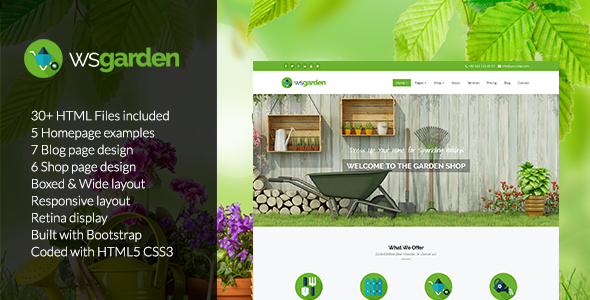 WS Garden - Responsive Gardening Drupal 7 Theme WS Garden - Responsive Gardening Drupal 7 Theme