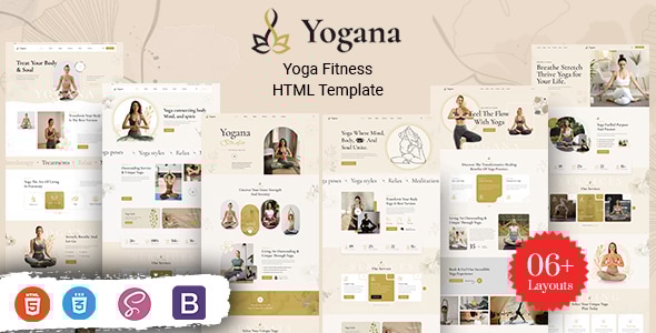 Yogana - Yoga Fitness HTML Template Yogana - Yoga Fitness HTML Template