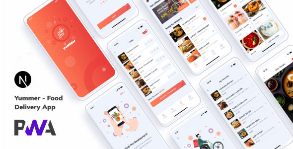 Yummer - Online Food Ordering App (Next.js + PWA) Yummer - Online Food Ordering App (Next.js + PWA)