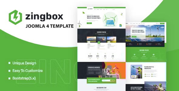 Zingbox – Wind & Solar Energy Joomla 5 Template Zingbox – Wind & Solar Energy Joomla 5 Template