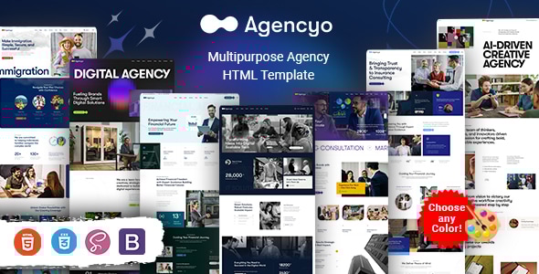 Agencyo - Multipurpose Agency HTML Template Agencyo - Multipurpose Agency HTML Template