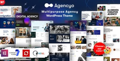 Agencyo - Multipurpose Agency WordPress Theme