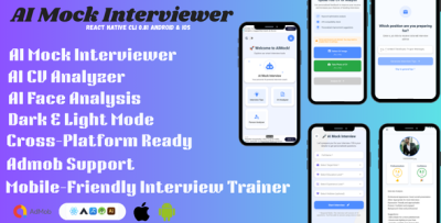 AI Mock Interviewer - React Native (Android & iOS)
