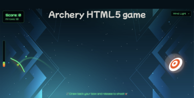 Archery Master - HTML5 Archery Shooting Game (Desktop & Tablet)