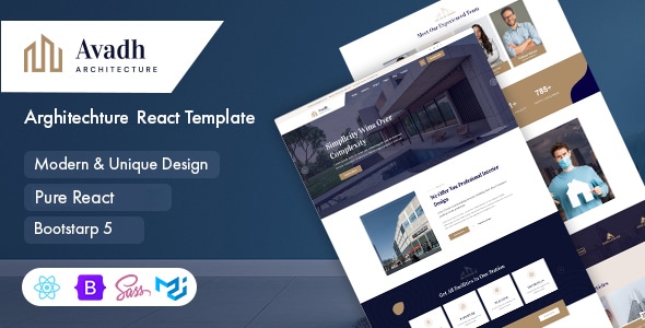 Avadh - Architecture & Interior React Template Avadh - Architecture & Interior React Template