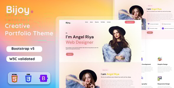 Bijoy- Personal Portfolio Bootstrap 5 HTML Template Bijoy- Personal Portfolio Bootstrap 5 HTML Template