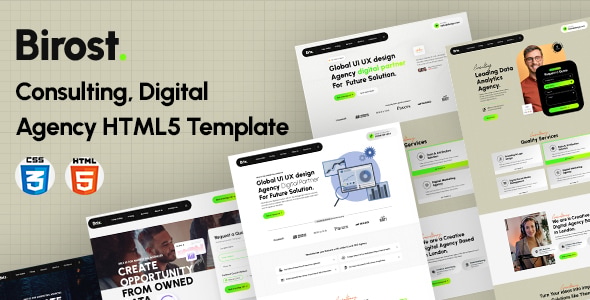 Birost - Consulting, Digital Agency HTML5 Template Birost - Consulting, Digital Agency HTML5 Template