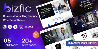 Bizfic – Business Consulting WordPress Theme