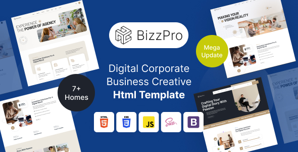 Bizzpro - Digital Corporate Business Creative Html Template Multipurpose Bizzpro - Digital Corporate Business Creative Html Template Multipurpose