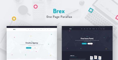 Brex - One Page Parallax