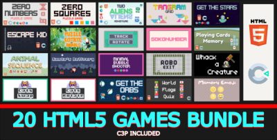 Bundle - 20 HTML5 Games
