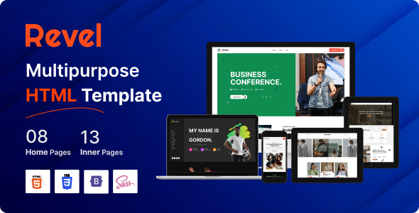 Business Multipurpose HTML5 Template - Revel Business Multipurpose HTML5 Template - Revel
