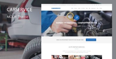 Car Service - Auto Mechanic & Car Repair MODX Theme
