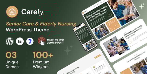 Carely - Senior Care & Elderly Nursing WordPress Theme Carely - Senior Care & Elderly Nursing WordPress Theme
