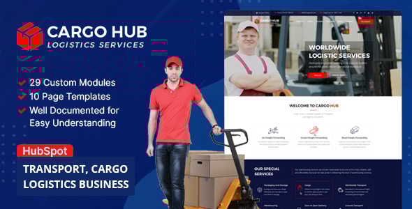Cargo HUB - Transportation & Logistics HubSpot Theme Cargo HUB - Transportation & Logistics HubSpot Theme