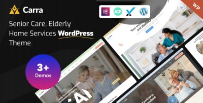 Carra - Senior Care & Elderly Home Services WordPress Theme
