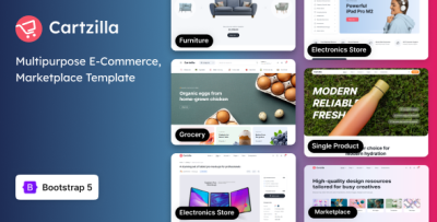 Cartzilla - Multipurpose E-Commerce HTML Template