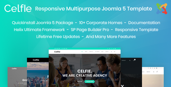 Celfie - Joomla 5 Responsive Multipurpose Creative Template Celfie - Joomla 5 Responsive Multipurpose Creative Template