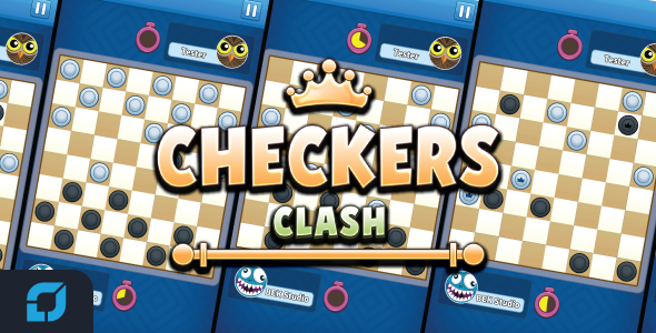 Checkers Clash - Multiplayer Checkers Clash - Multiplayer