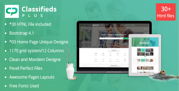 Classified Ads Plus - Classifieds Websites HTML Templates Classified Ads Plus - Classifieds Websites HTML Templates