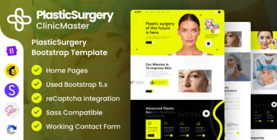 ClinicMaster - PlasticSurgery Bootstrap Template