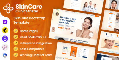 ClinicMaster - SkinCare Bootstrap Template