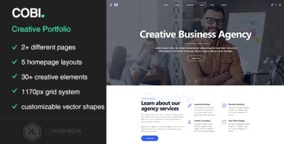 Cobi - Creative Portfolio HTML5 Template