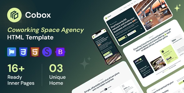 Cobox - Coworking Space Agency HTML Template Cobox - Coworking Space Agency HTML Template