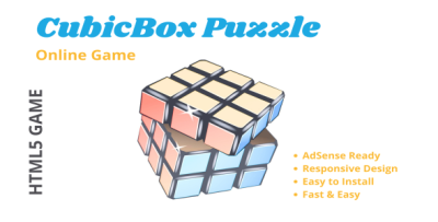 CubicBox Puzzle Game - HTML5