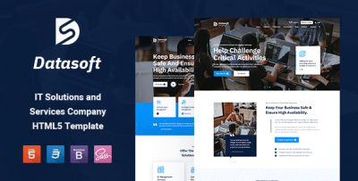 Datasoft - IT Solutions & Services HTML5 Template