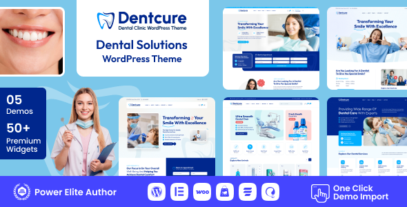 Dentcure - Dentist & Dental Clinic WordPress Theme Dentcure - Dentist & Dental Clinic WordPress Theme