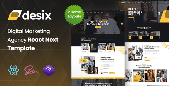Desix - Digital Marketing Agency React Next Template Desix - Digital Marketing Agency React Next Template