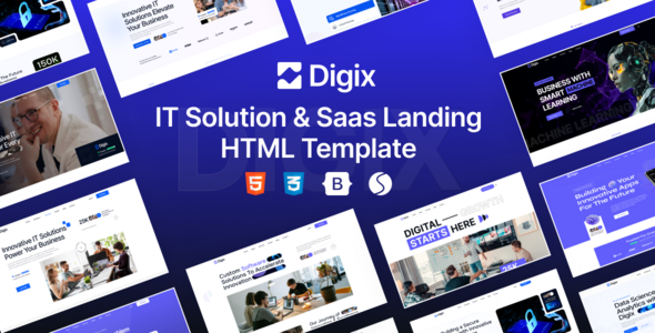Digix - Business & IT Solutions HTML Template Digix - Business & IT Solutions HTML Template