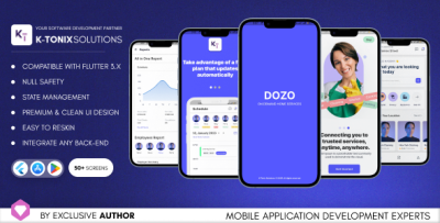 DOZO On-Demand Home Services Flutter App - AC Repair, Beauty, Plumbing, Cleaning & More