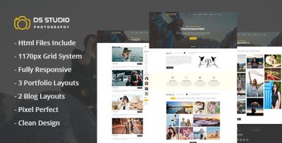DS Studio - Photography Html Template for Photographers