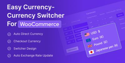 Easy Currency Switcher – WooCommerce Multi-Currency Plugin