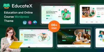 EducateX - Education & Online Course WordPress Theme