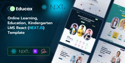 Educax - Modern LMS Next.js Template for Education