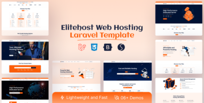 Elitehost - Hosting Laravel 12 Template