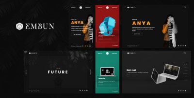 Embun - Portfolio Showcase HTML Template