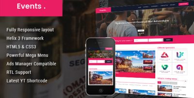 Event - Conference Joomla Template