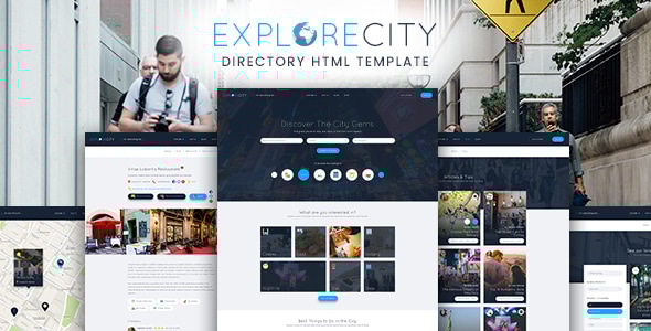 Explore City - Directory Listing Template Explore City - Directory Listing Template